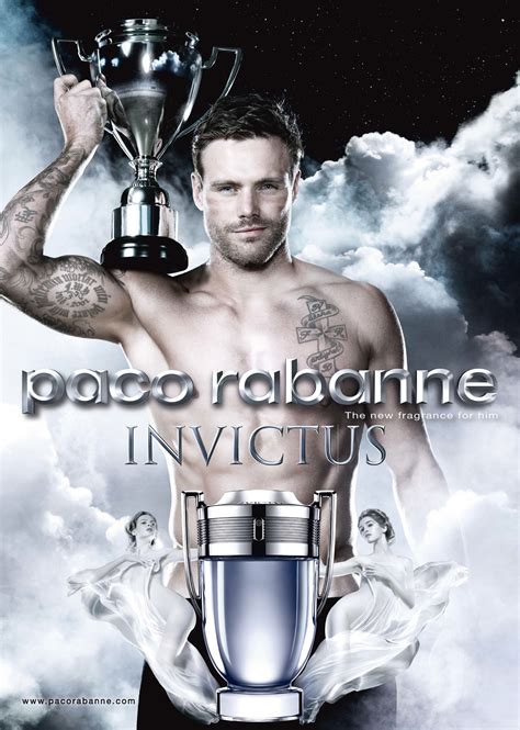 Pub Parfum : Invictus de Paco Rabanne .